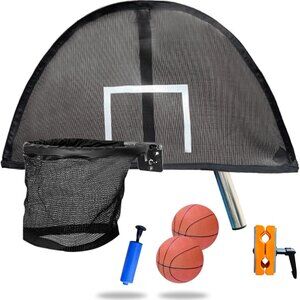 Trampoline Basketball Hoop